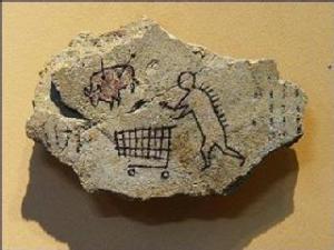 Caveman shopper