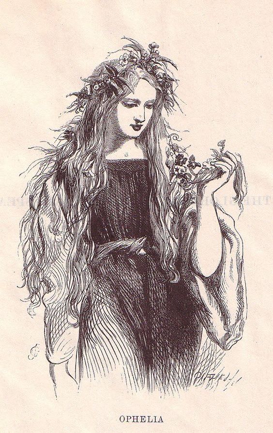 Poor mad Ophelia 